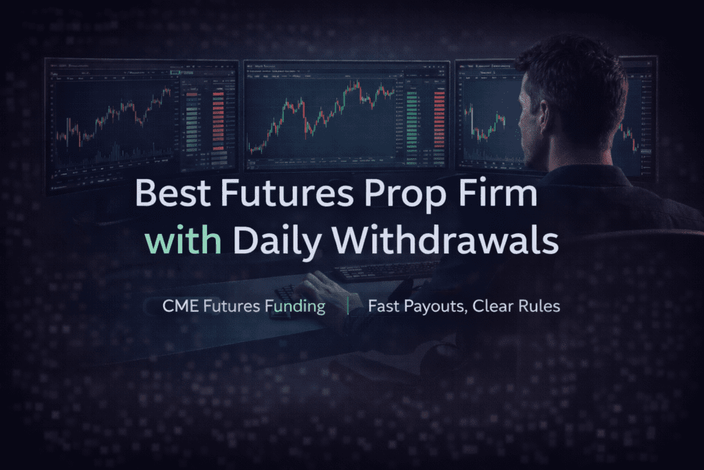 Take Profit Trader best futures prop firm with daily withdrawals CME futures funded trading accounts