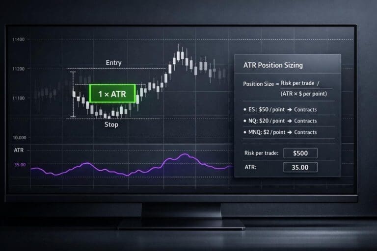 How to Calculate Position Size Using ATR | Damn Prop Firms