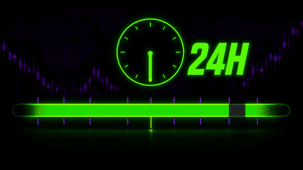 24-hour futures trading hours timeline showing CME Globex sessions and daily maintenance break